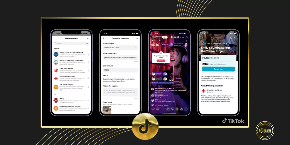 TikTok Introduces Content Promotion for Charity Groups